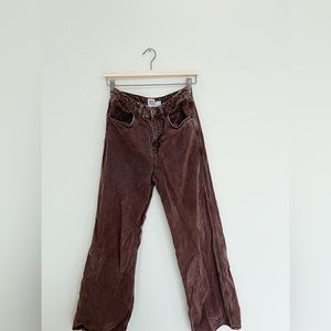Baggy Brown Denim